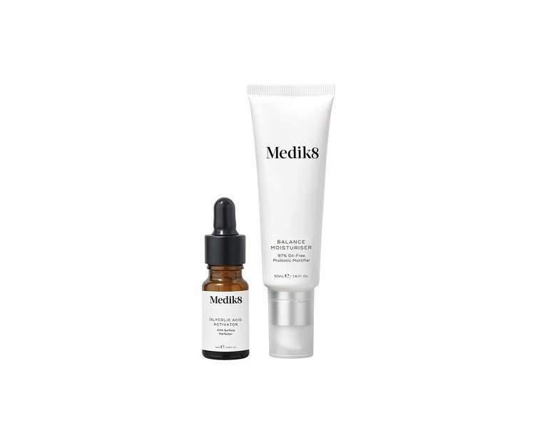 Medik8 Balance Moisturiser with Glycolic Acid Activator 50ml