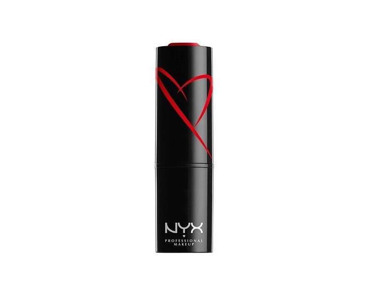 NYX Professional Makeup Shout Loud Satin Lipstick Red Haute