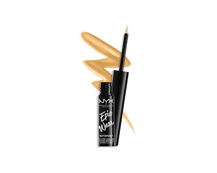 Nyx Professional Makeup Epic Wear Liquid Liner Long-Lasting Waterproof Matte Eyeliner Yellow