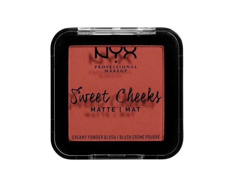 Nyx Professional Makeup Sweet Cheeks Matte Creamy Powder Blush 10 Summer Breeze 5g