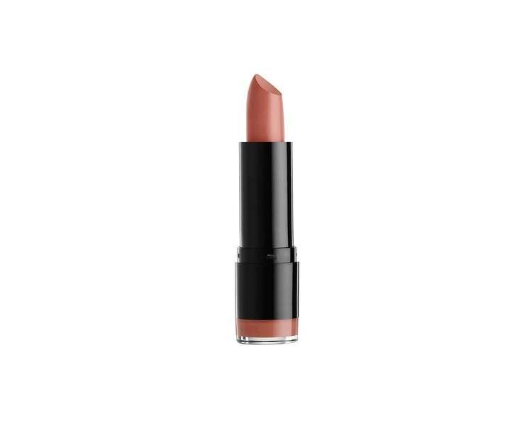 NYX Professional Makeup Extra Creamy Round Lipstick Cocoa with Peach Undertones 0.14oz