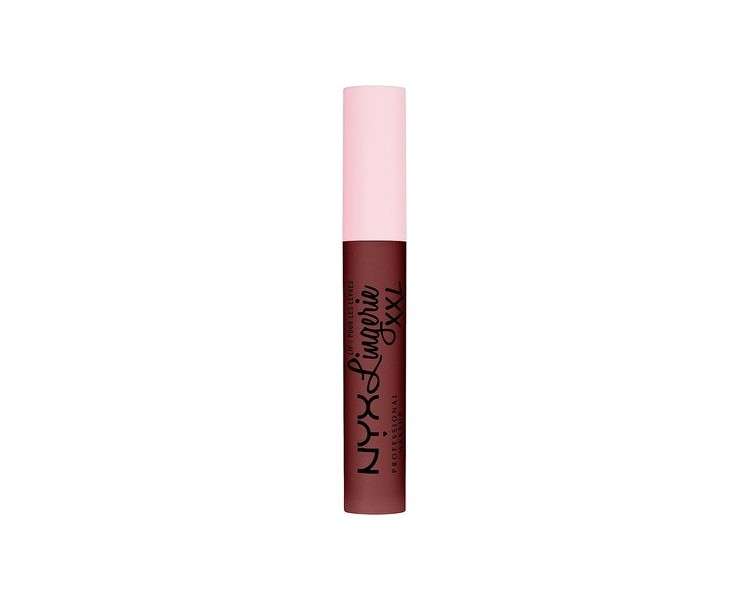 NYX Professional Makeup Lip Lingerie XXL Long Lasting Matte Liquid Lipstick Vegan Formula Deep Mesh 09