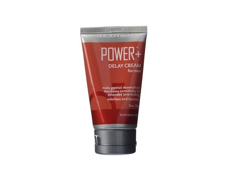 Doc Johnson Power Plus Delay Cream for Men 2oz