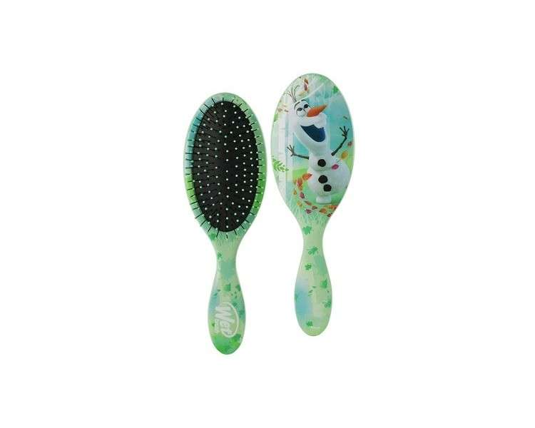 Wet Brush Disney Original Detangler Hair Brush Princess Guiding Spirit - Frozen 2 Olaf - Ultra-Soft IntelliFlex Bristles - Protects Against Split Ends