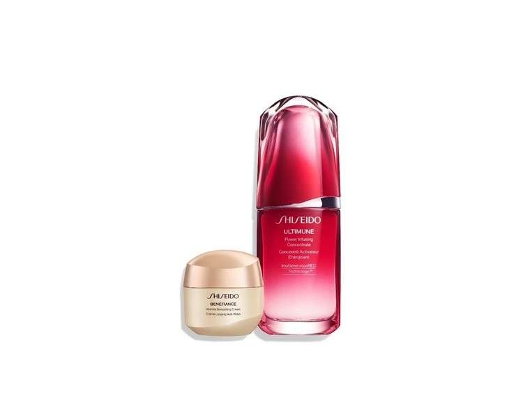 Shiseido Power Wrinkle Smoothing Power Infusing Concentrate and Wrinkle Cream