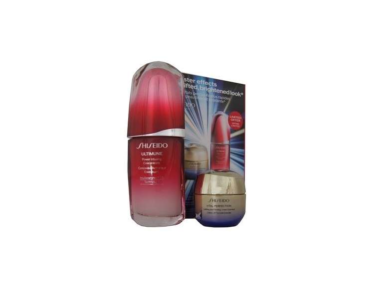 Ultimune+Vital Perfection Enriched Toning And Firming Cream Gift Set Shiseido