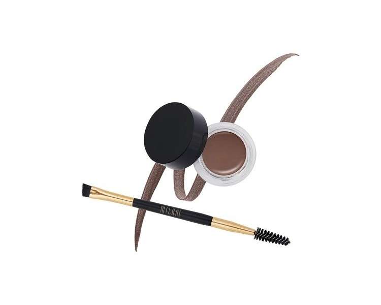 Milani Stay Put Brow Color Brunette Vegan Cruelty-Free Eyebrow Color 1oz