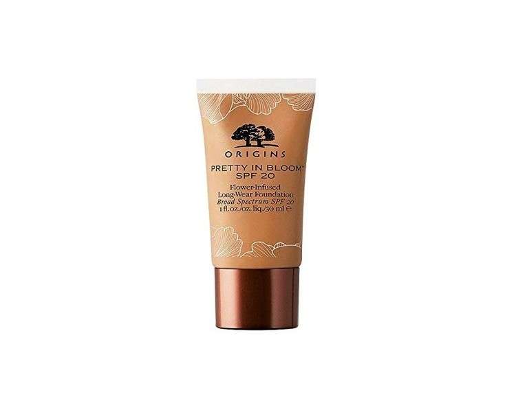 Origins Pretty In Bloom Flower-Infused Long-Wear Foundation SPF 20 1.0oz/30ml 630 Deep Golden Warm