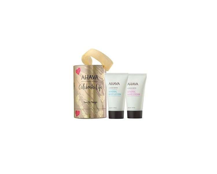 Ahava Two To Tango Hand And Body Set, Includes Mineral Body Lotion And Mineral