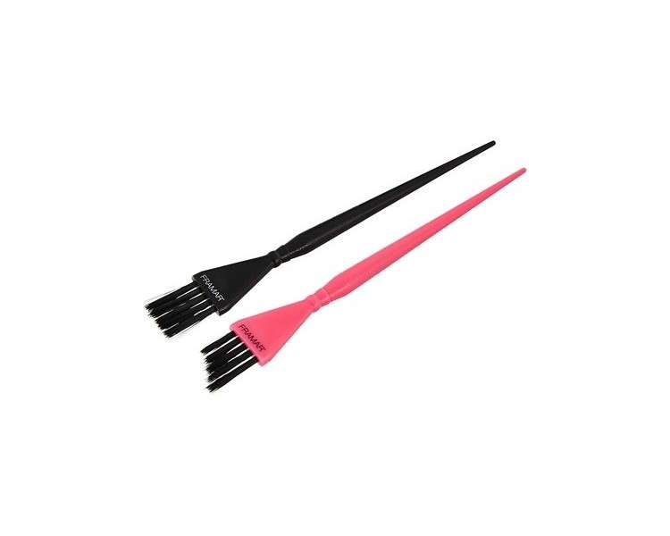 FRAMAR Balayage Brush Set in Pink and Black - Unique Standard