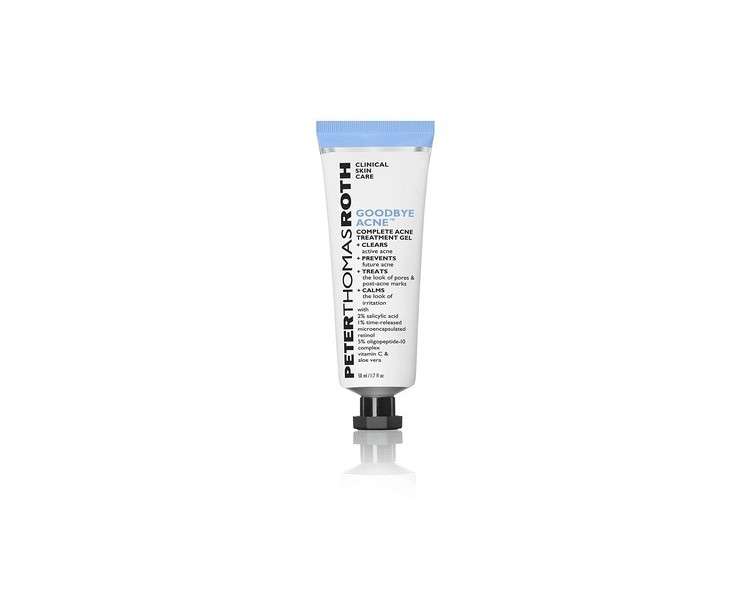 Peter Thomas Roth Goodbye Acne Complete Acne Treatment Gel to Clear, Prevent, Treat and Calm Acne Post Acne Mark Treatment