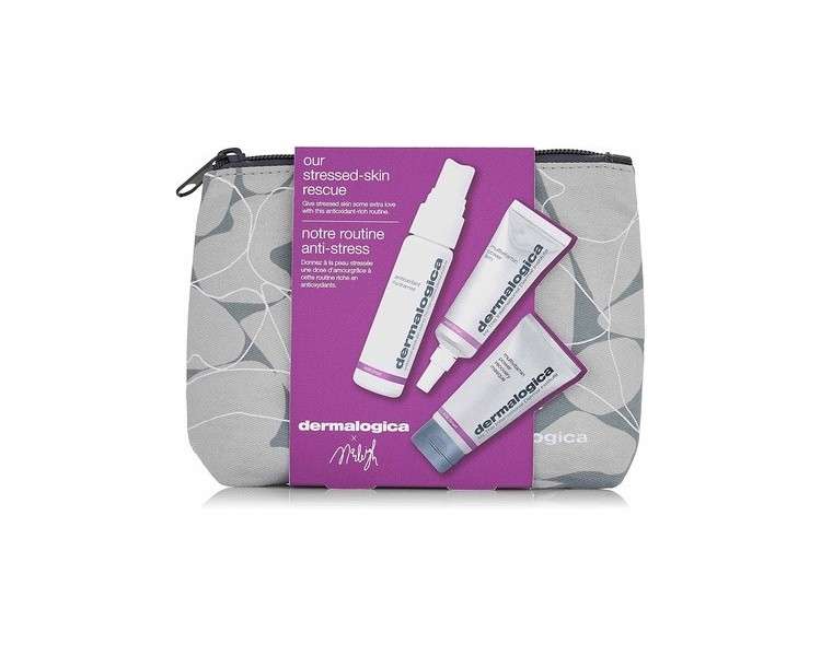 Dermalogica Stressed-Skin Rescue Kit with Toner, Eye Cream, and Mask