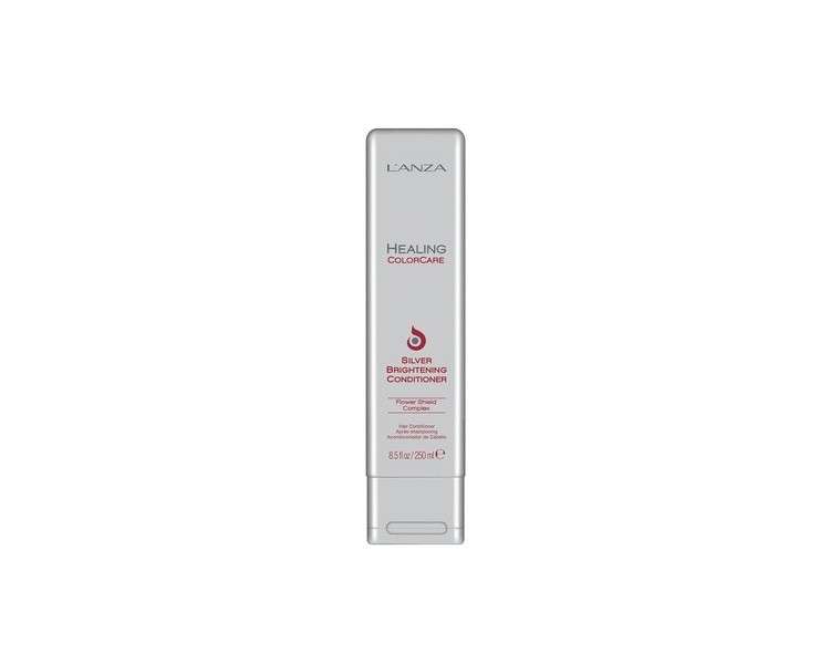 L'ANZA Healing ColorCare Silver Brightening Conditioner for Silver Gray White Blonde & Highlighted Hair 8.5 Fl Oz