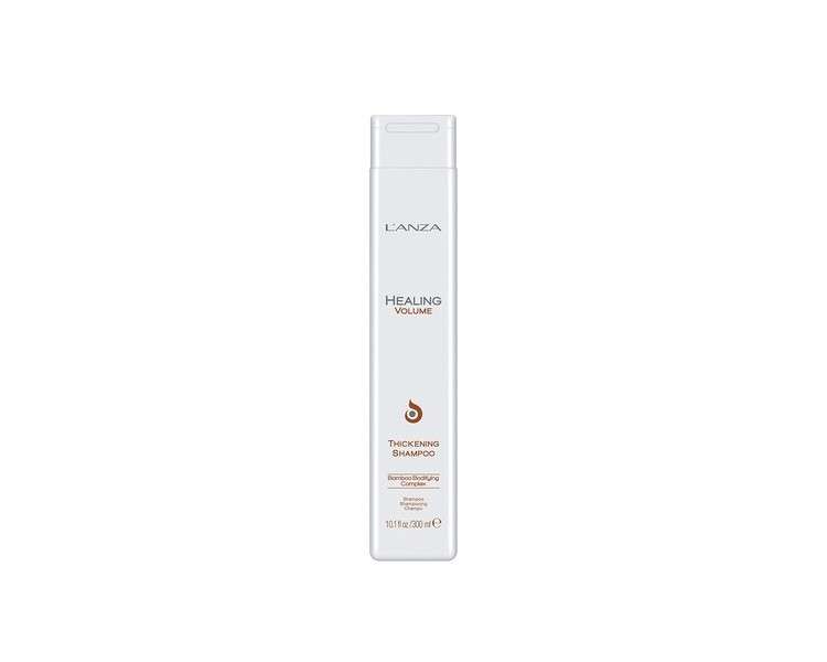 L'ANZA Healing Volume Thickening Shampoo 300ml - Rich in Bamboo Bodifying Complex and Keratin