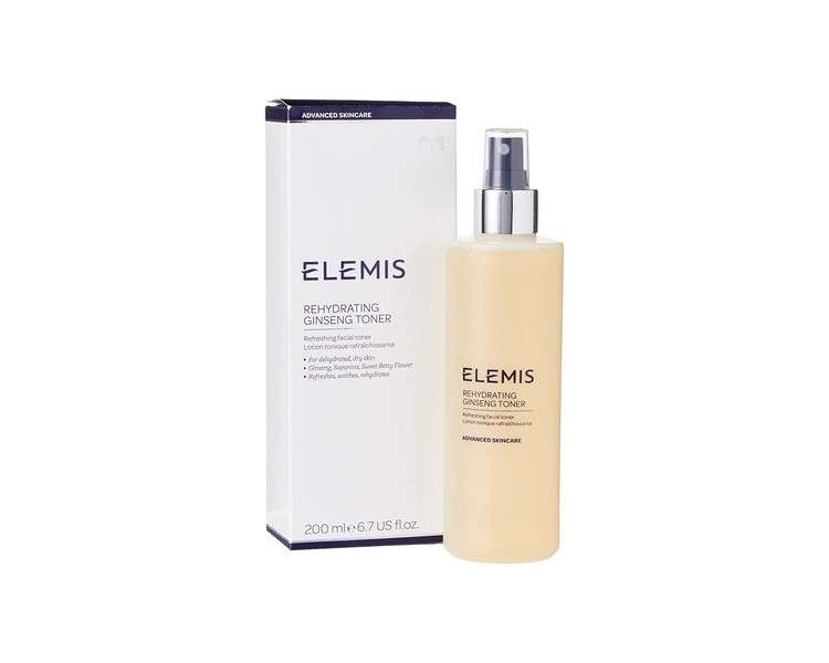 ELEMIS Facial Toner Gentle Alcohol-Free Treatment Mist 200ml Rehydrating Ginseng