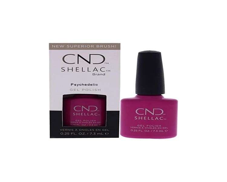 CND Shellac Prismatic Collection Psychedelic Nail Polish 100g