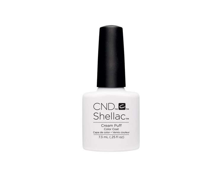 New CND Creative Shellac UV3 Power Polish Cream Puff 7.3ml