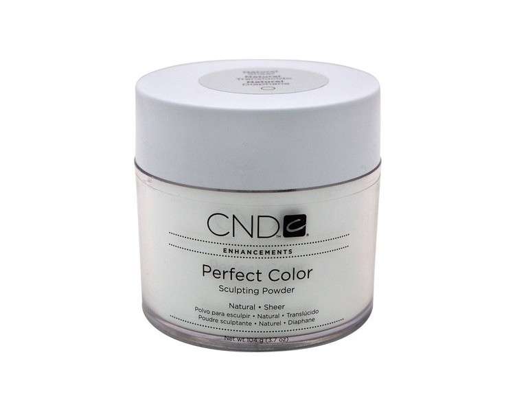 CND Perfect Color Nail Sculpting Powder Natural and Sheer 3.7 Oz