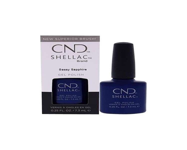 CND Shellac Crystal Alchemy Sassy Sapphire 7.3ml 0.05