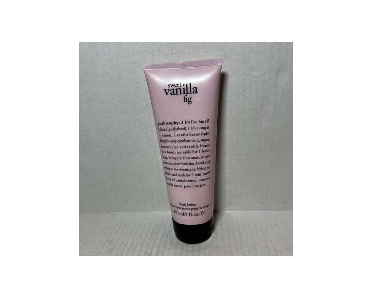 Philosophy Sweet Vanilla Fig Body Lotion 210ml