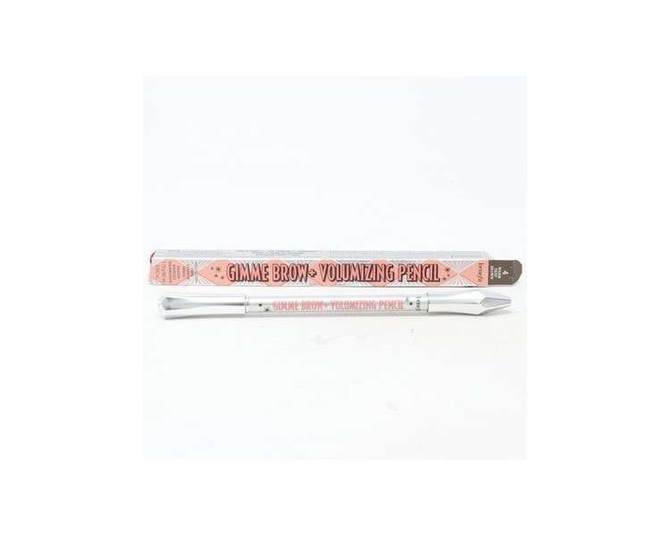 Benefit Cosmetics Benefit Gimme Brow+Volumizing Pencil 0.042oz 4 Warm Deep Brown