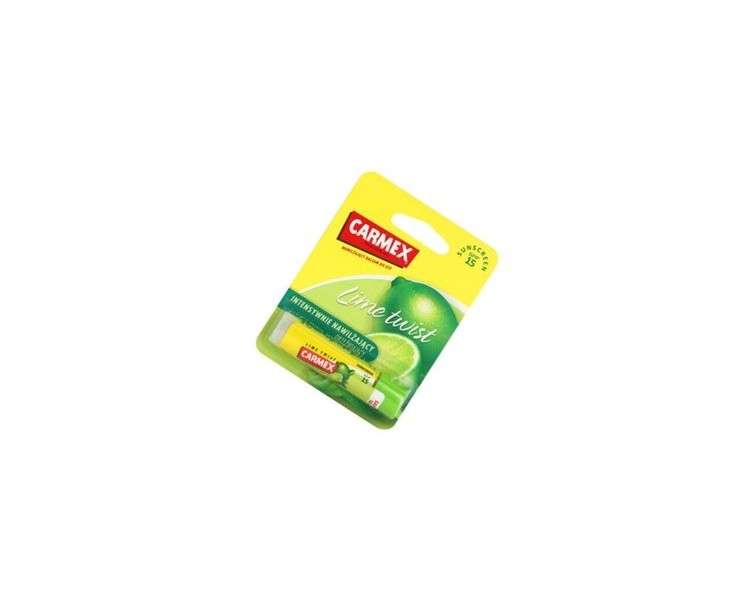 Carmex Moisturizing Lip Balm Stick Lime Twist 4.25g