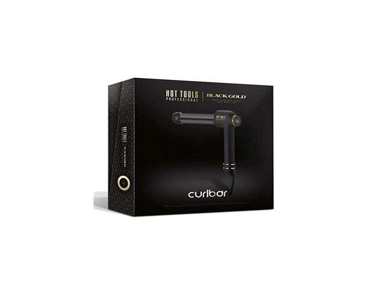 Hot Tools Professional Black Gold Curlbar Curling Iron 25mm