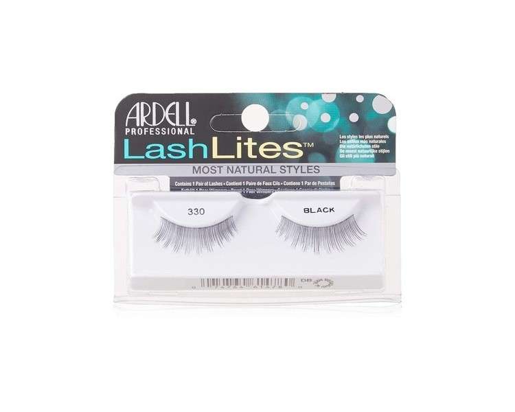 Ardell LashLites Eyelashes 330 Black