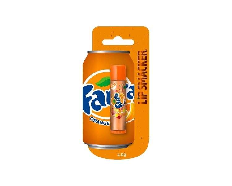 Lip Smacker Coca-Cola Collection Orange Fanta Lip Balm for Kids - Fanta Orange Flavor - Single Blister Pack