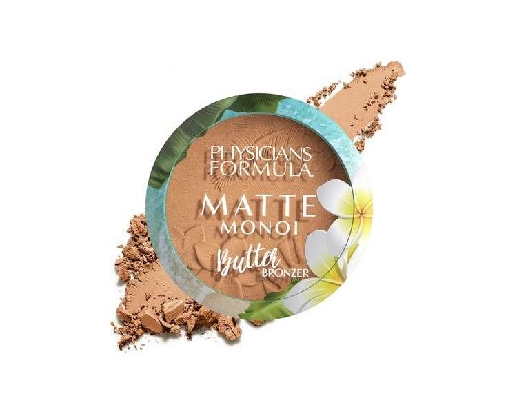 Physicians Formula Matte Monoi Butter Bronzer with Monoi and Murumuru Butter Water-Resistant Vegan 1 Count