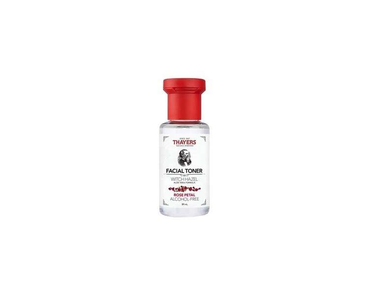 THAYERS Alcohol-Free Witch Hazel Facial Toner with Aloe Vera and Rose Petal 3 fl oz