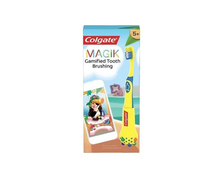 Colgate Magik Toothbrush for Kids with Interactive Free Smartphone App 1 Count