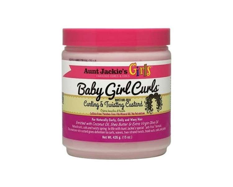 Aunt Jackie's Girls Baby Girl Curls Curling & Twisting Custard 15oz