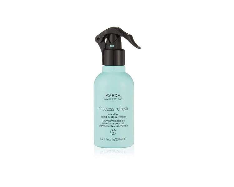 Aveda Rinseless Refresh Micellar Hair & Scalp Refresher Dry Shampoo 200ml Striped