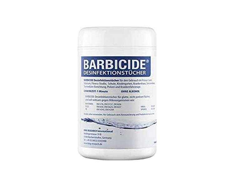 King Research International Barbicide Disinfectant Wipes 120 Wipes