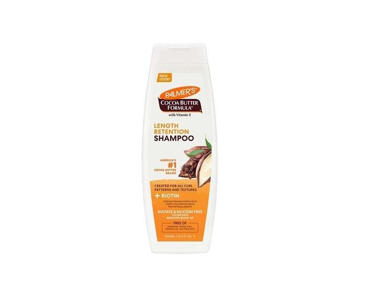Palmer's Cocoa Butter Formula Biotin Length Retention Shampoo 400ml