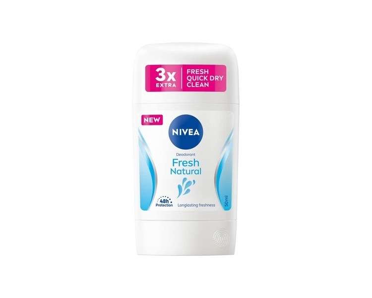 Nivea Deodorant Stick 72h Fresh Natural 50ml