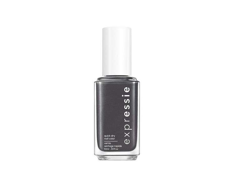 Essie Expressie Quick Drying Nail Polish No. 365 What The Tech? Grey Vegan Formula 10ml