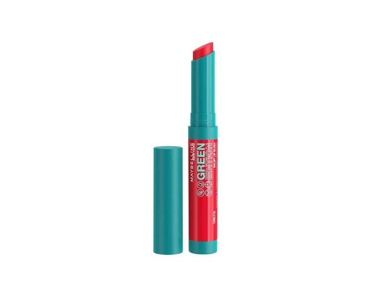 Maybelline Green Edition Balmy Lip Blush Lipstick Organic Vegan Natural Color 004 Flare