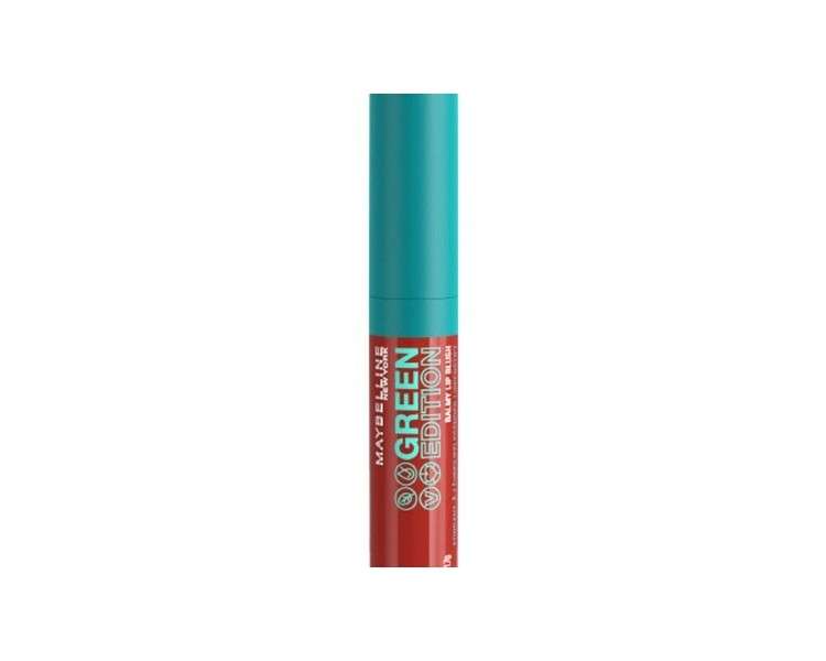 Maybelline Green Edition Balmy Lip Blush Lipstick Organic Vegan 010 Sandalwood