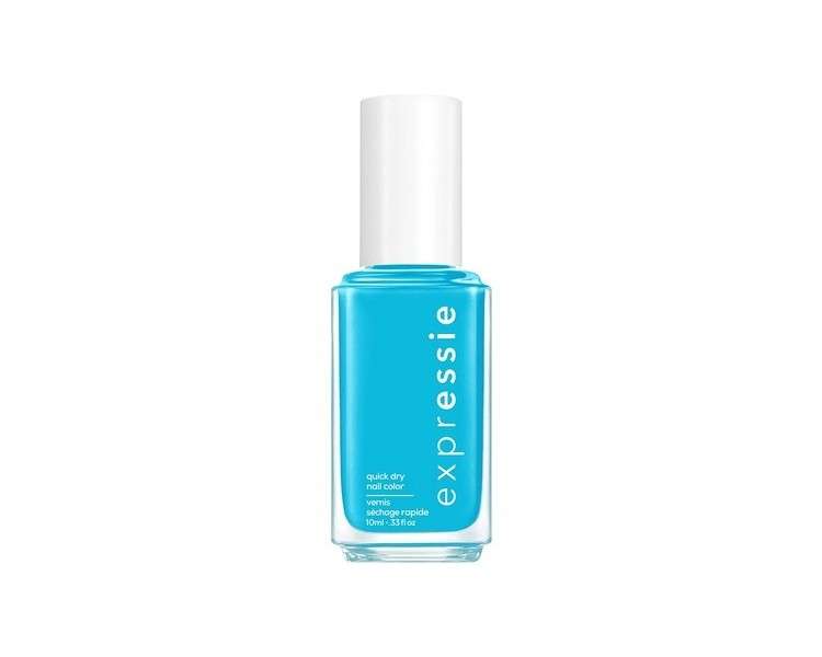 Essie Expressie Quick-Dry Nail Polish in Blue Word on the Street No. 485 Vegan Formula