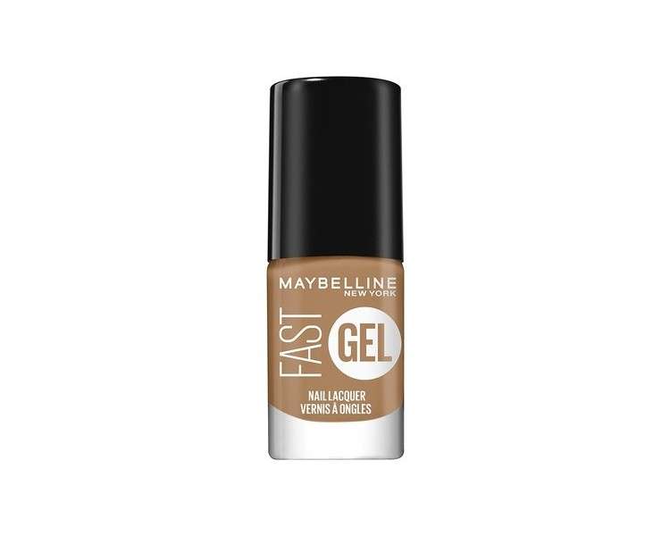 Maybelline Fast Gel Nail Lacquer Caramel Crush 15 Long-Lasting Nail Polish 7ml