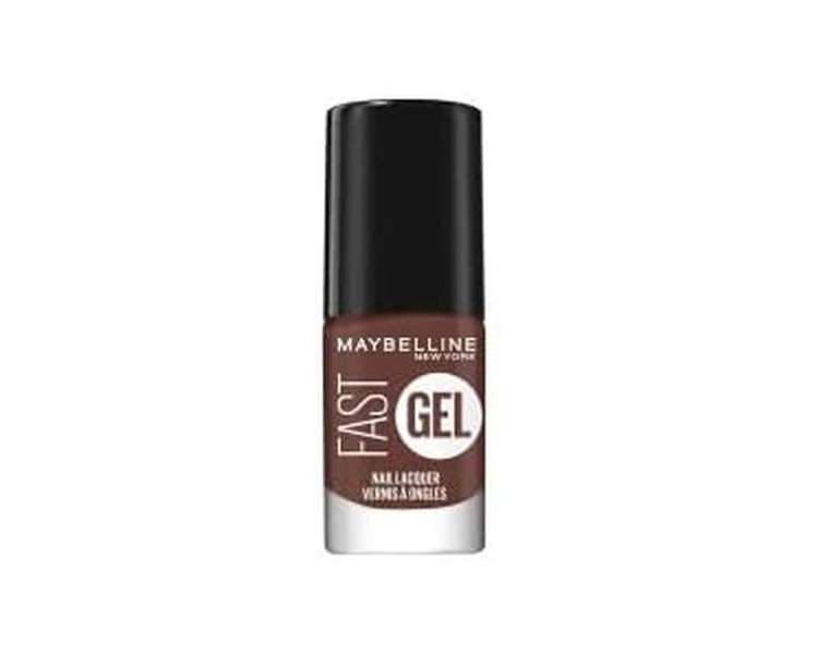 Maybelline Fast Gel Nail Lacquer Smoky Rose 14 Long-Lasting Nail Polish 7ml