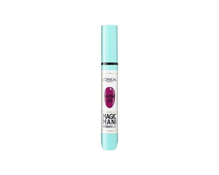 L'Oreal Paris Magic Make Up Designer Mani Nail in Felt Touch-up Fuchsia 203