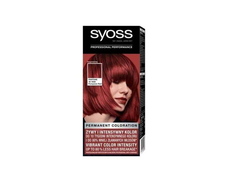 Syoss Color 5_72 Pompeian Red 50 ml - Hair Dye