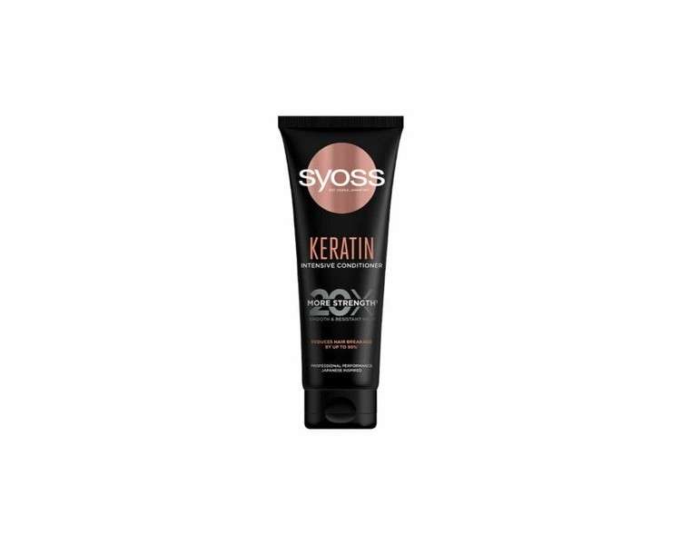 Syoss Keratin Intensive Conditioner for Weak and Brittle Hair 250ml