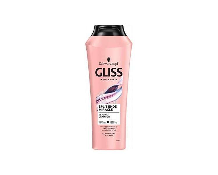 Gliss Kur Split Ends Miracle Shampoo 250ml 8.3 fl oz