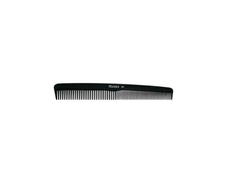 Pegasus 201 Hard Rubber Hair Detangling/Trimmer Comb 7in