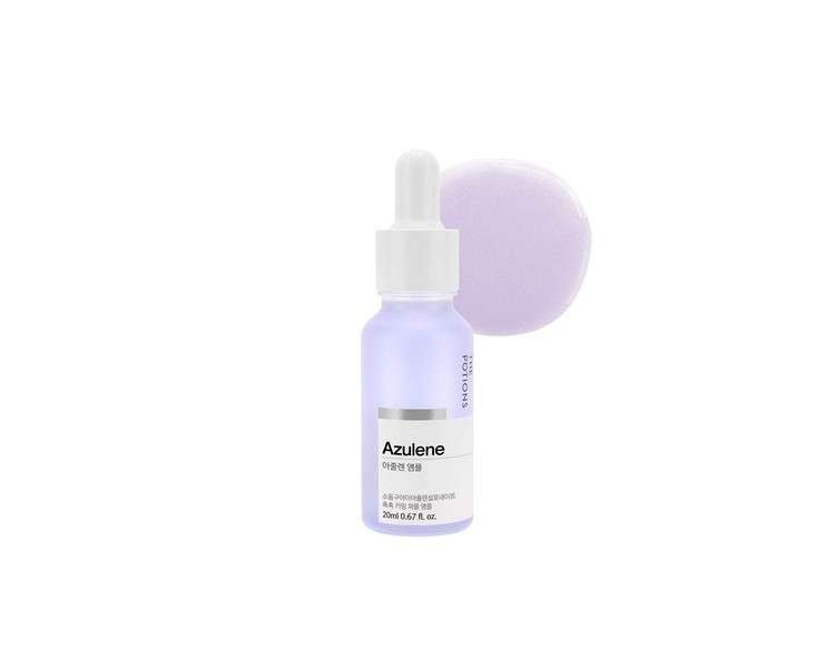 The Potions Azulene Ampoule Facial Ampoule for Soothing Sensitive Skin 20ml
