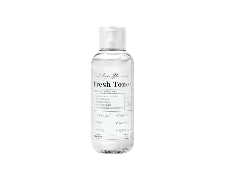 MIZON Good Bye Blemish Fresh Toner for Excessive Sebum and Troubled Skin 120ml/4.05 fl. oz.